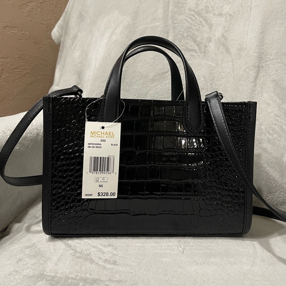NWT Michael kors black purse - Picture 4 of 9